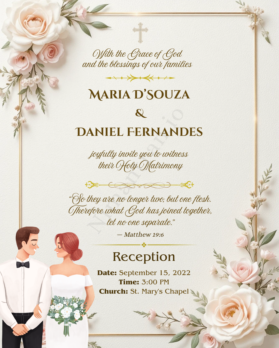 Reception Invite Poster
